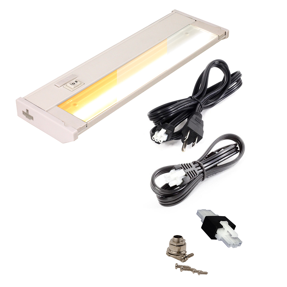 42" 120v Direct Hard Wire Capable Led Inch Light Linkable Under Cabinet White - 3