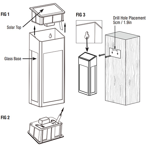 Lancaster Wall Light Instructions