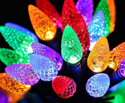 C6 Christmas Light Bulbs