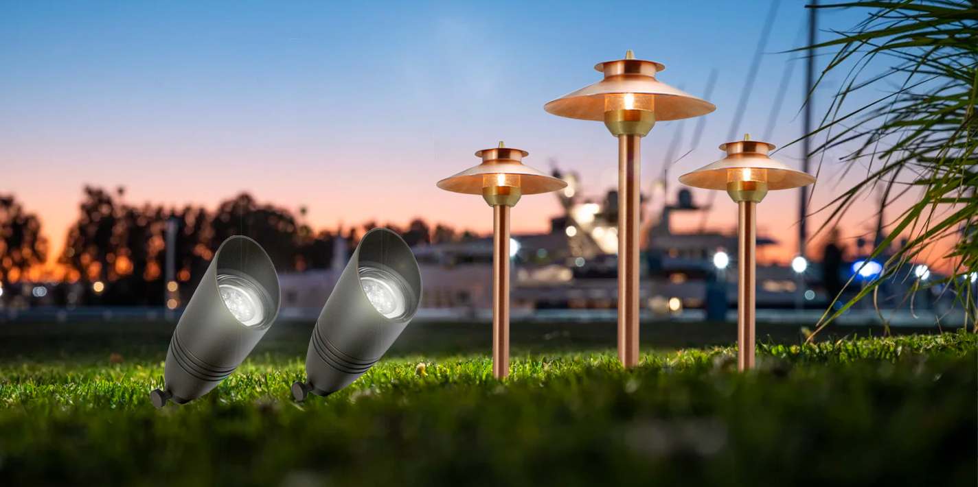 LED Outdoor Landscape Light Kits In Scene