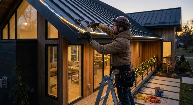 Holiday Lights Installation