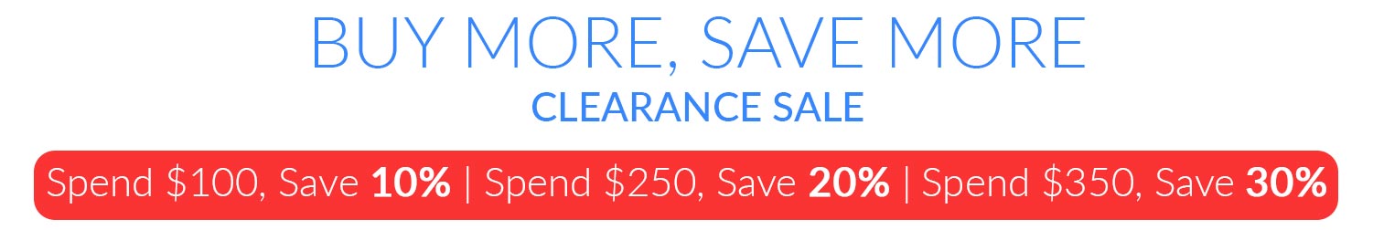 Buy More Save More Sale