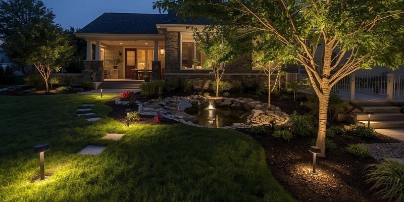 solar landscape lights