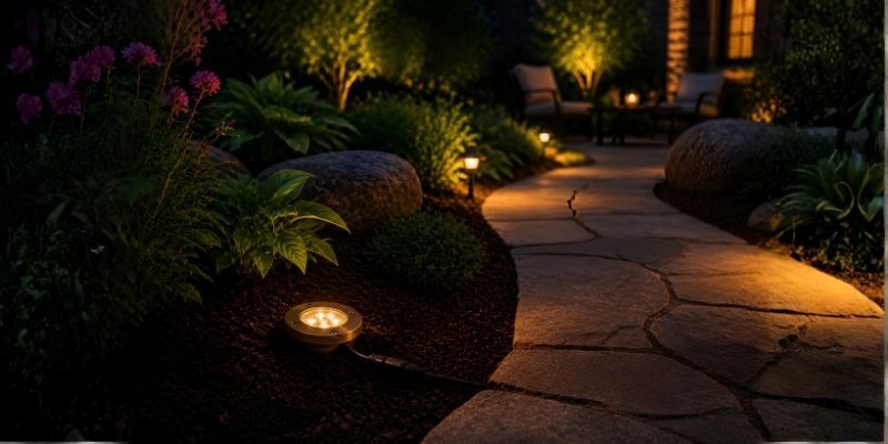 DIY landscape lighting kits