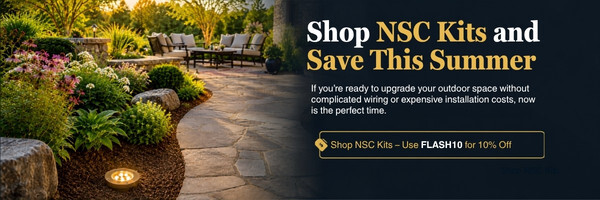 DIY landscape lighting kits